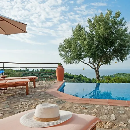 Alonissos Poikilma - Luxury In Alonissos In Nature With Private Pools Villa *