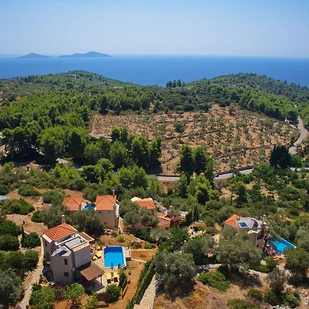 Alonissos Poikilma - Luxury In Alonissos In Nature With Private Pools Villa *