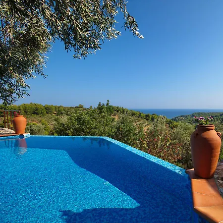 Вилла Alonissos Poikilma - Luxury In Alonissos In Nature With Private Pools Милия